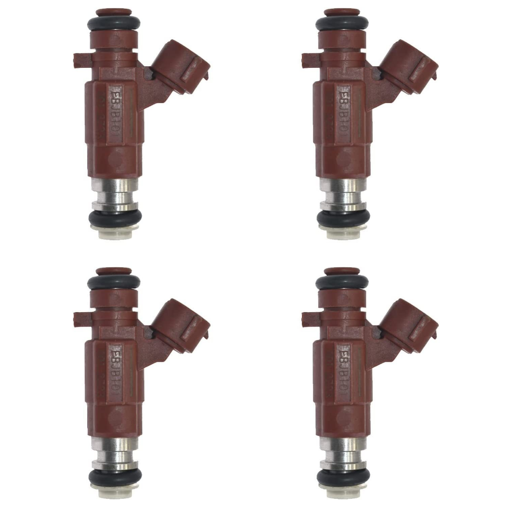 FBJB101 Fuel Injector Nozzle Compatible With Mitsubishi 4G94 4G69 4G64 4G93 GDI Nissan March Micra BNK12 4-Pack