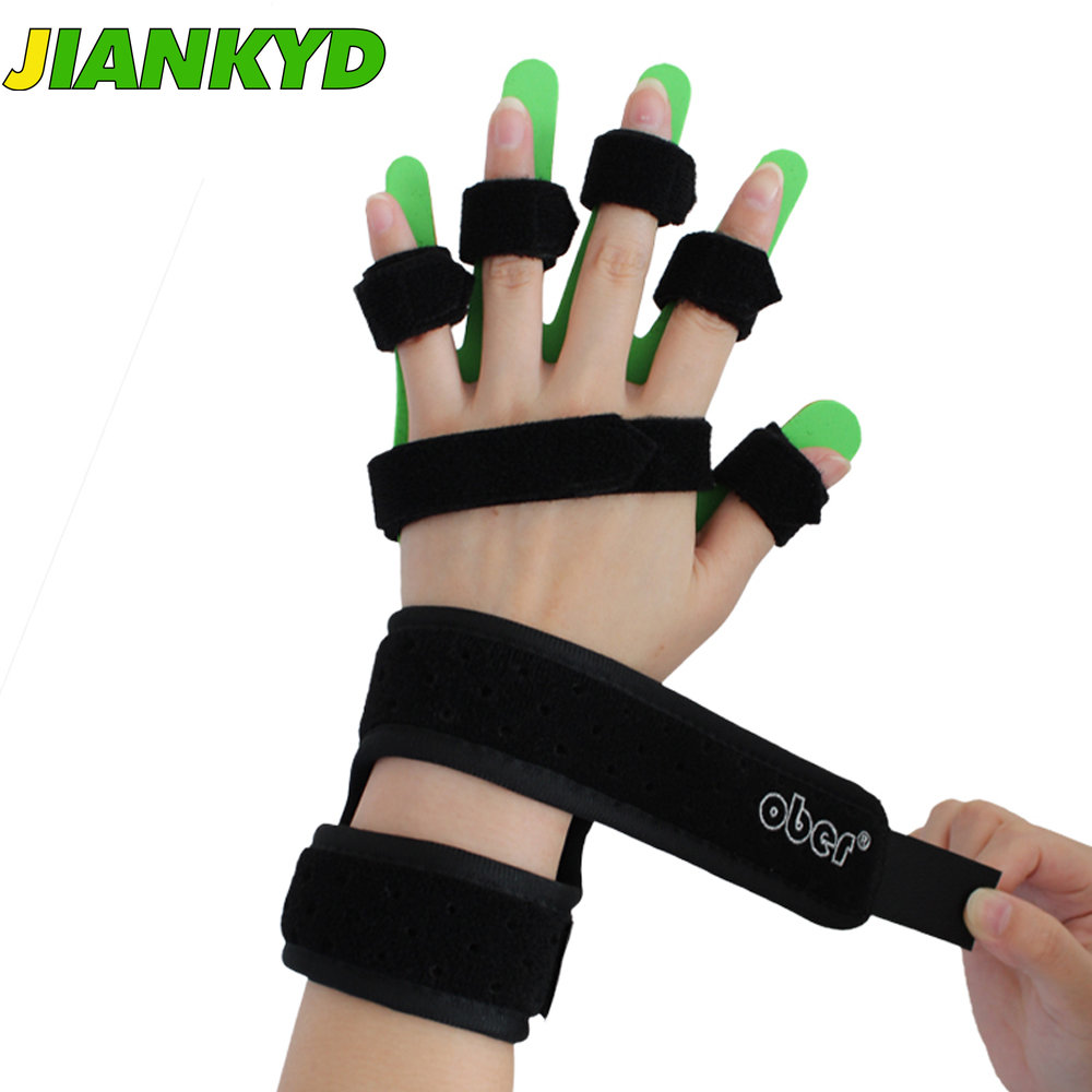 Child Finger Splint Fingerboard Finger Separator Orthotics Points Hand Wrist Training Device Brace Support Flex Spasm Extension