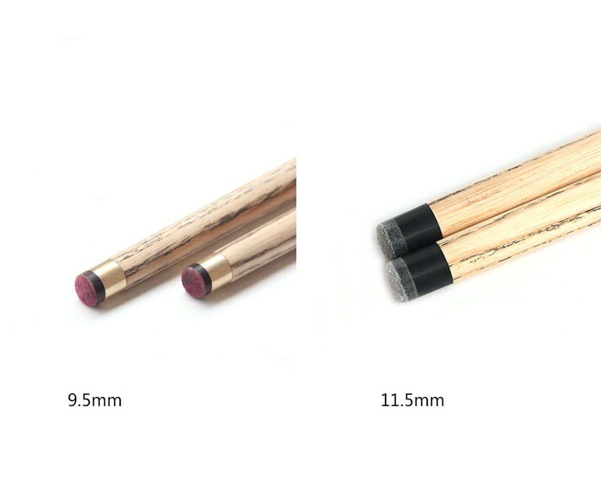 OMIN 57" 3/4 Basic Killer Snooker Billiards Pool Cue Stick 9.5mm/11.5mm + Extender + Case Holder Set