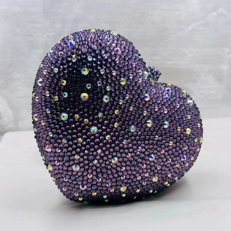 Lady Green Stones Minaudiere Clutch Sier Crystal Evening Bags Handbag Women Party Prom Bag Bridal Clutches Wedding Purse 240615 4