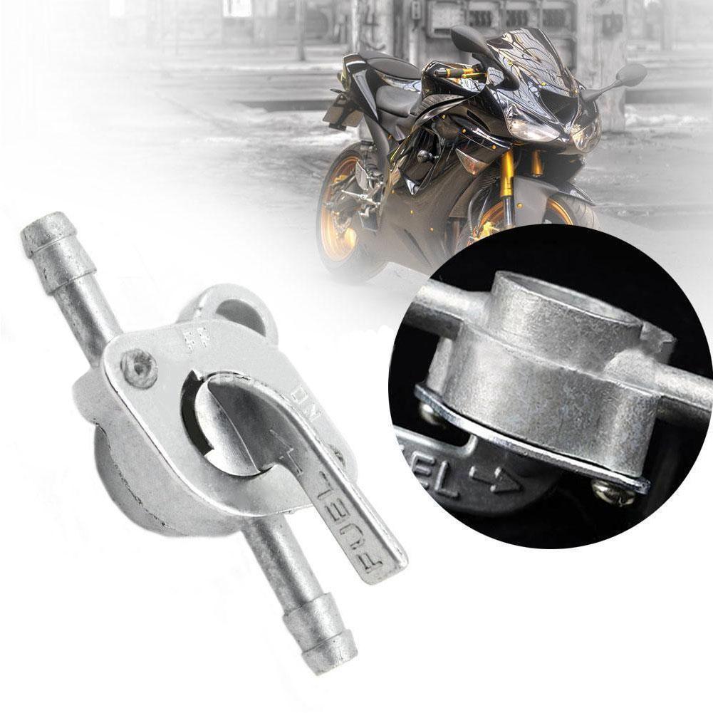 New 6mm Motorcycle Scooter Fuel Tap Gas Petrol Valve On Fuel Key Motorbike Switch Mini Auto Off Tank Accessories J5K2
