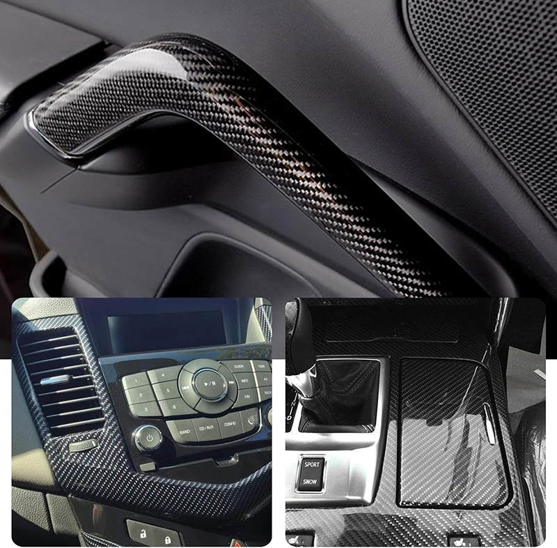 Car Accessories High Quality 4D Carbon Fiber Vinyl Roll Film Stickers 152cm*50cm Waterproof Styling DIY Tuning Part Sticker for Motorcycle Automobiles PC