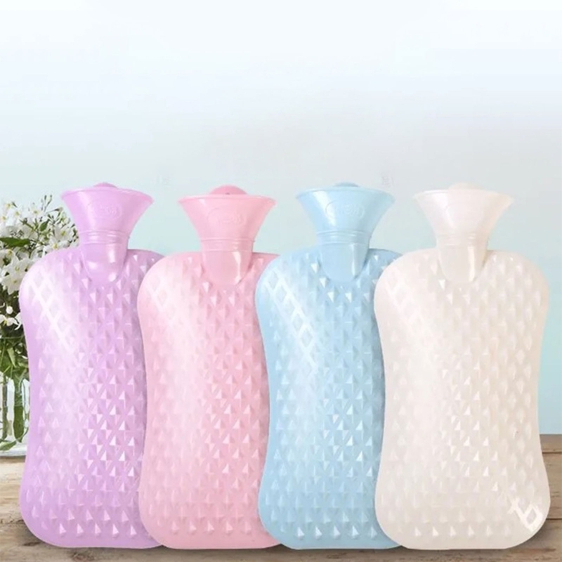 367A Massage Particles Hot Water Bottle Bag for Home Use Stay Warm Retains Heat