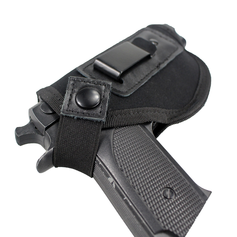 Concealed Carry Tactical Belt Neoprene IWB Holster with Metal Clip Men Women Unisex Holsters for Subcompact and Compact Handguns