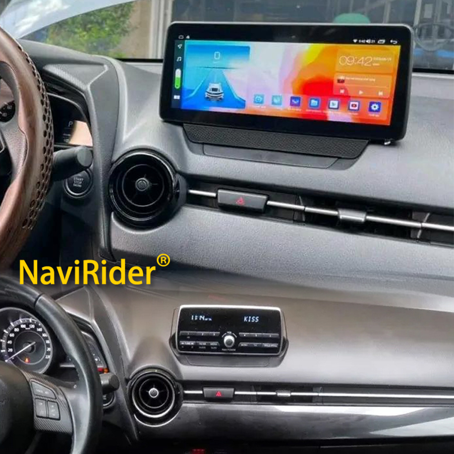 1920*720 Car Screen Multimedia Video Player Android 13 For Mazda CX3 2015 CX-3 Mazda 2 2014-2020 CarPlay Radio Autoradio 256GB