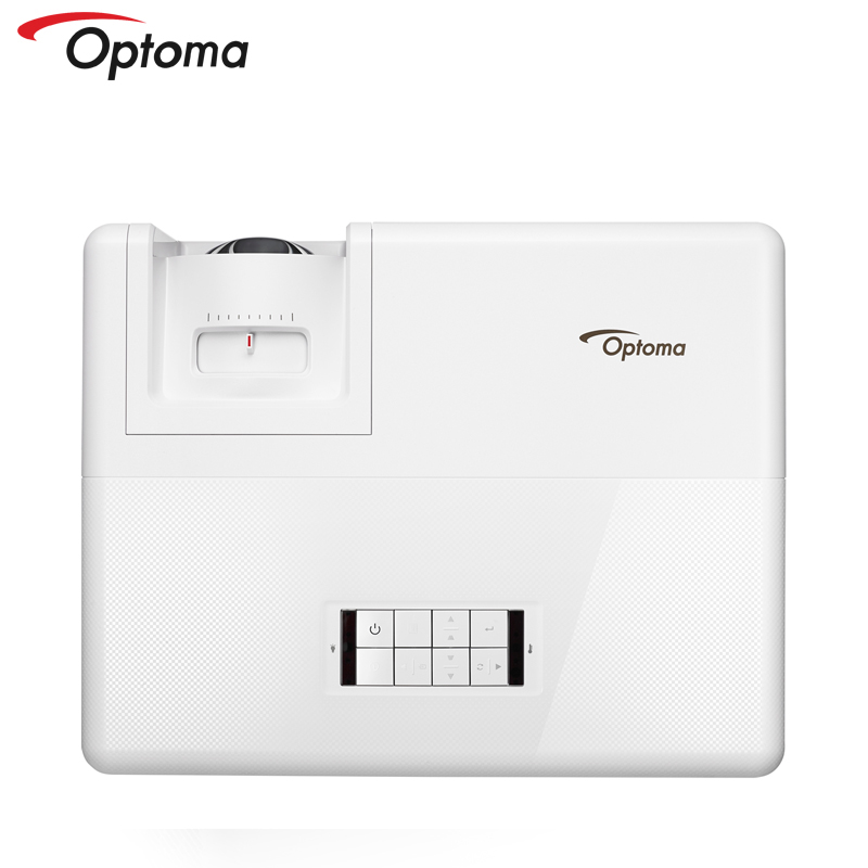 Optoma Laser Short Throw Projector 3D 4000 Lumens For Home Theater 1080P Compatible 4K HDR Beamer Cinema EL400HST GT1090HDRx