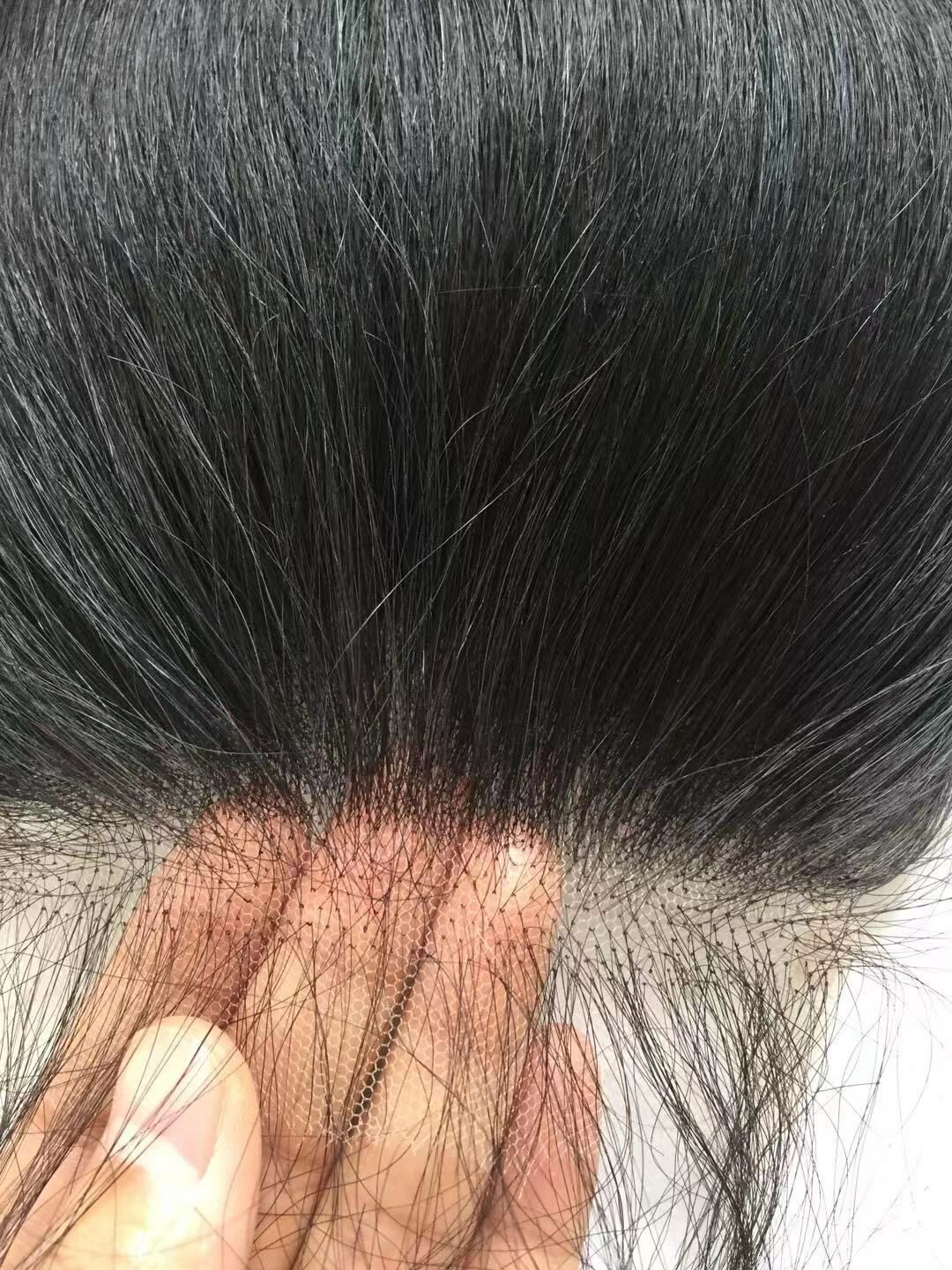 Brazilian Peruvian Indian 100% Human Hair HD 5X5 Lace Closure Silky Straight Free Part 12-24inch Natural Color Pre Plucked