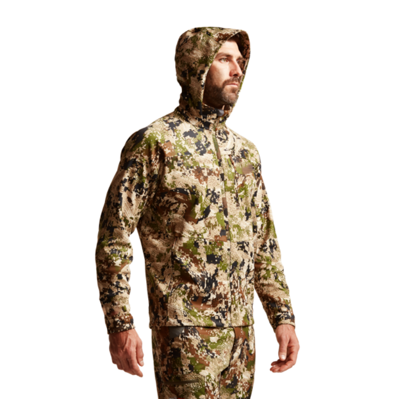 Custom EPTFE Membrane Hunting Wear Camo Casual Winter Outdoor Jetstream Jacket Marsh Camouflage Hunting Jacket