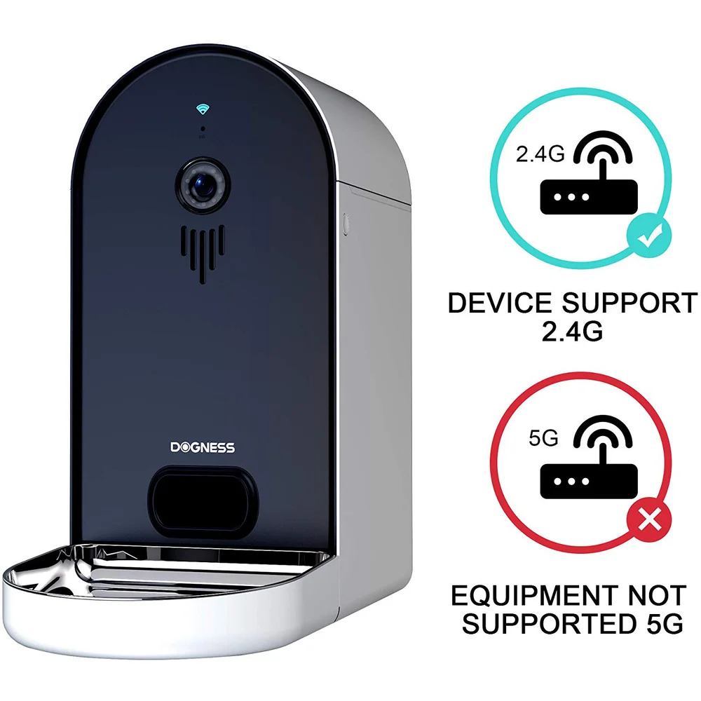 free shipping 6L Automatic Camera WiFi Dog Feeder Large Capacity App Control Food Dispenser interactive cat feeder bowl pet supplies