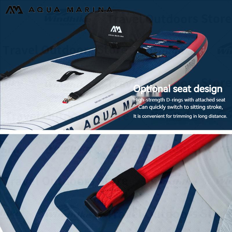 AQUA MARINA HYPER Standing Surfboard 350cm/381cm Long-Distance Cruise Inflate Water Skiing Paddle Board EVA Non-Slip Mat