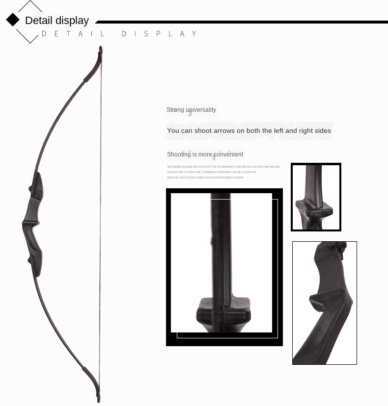 20-50lbs 4 colors Powerful Bow and Arrow Archery Bow Shooting Game Suitable for Left and Right Hands Compound Bow Recurve Bow