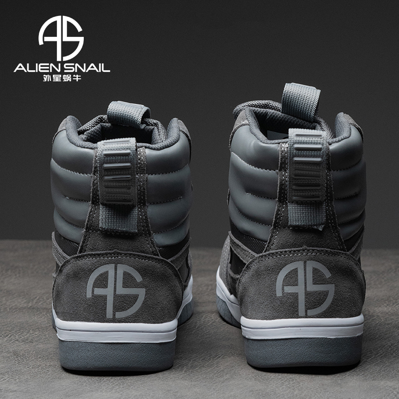 ALIEN SNAIL Knob Adjustment Motorcycle Shoes Suede Casual Cycling Locomotive Boots Outdoor Windproof Waterproof Motocross Boots