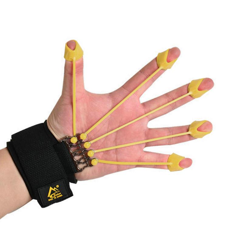 Finger Gripper Exerciser Silicone Tensioner For Hand Exercises Power Grip Device Accessories Finger Muscle Training Equipment
