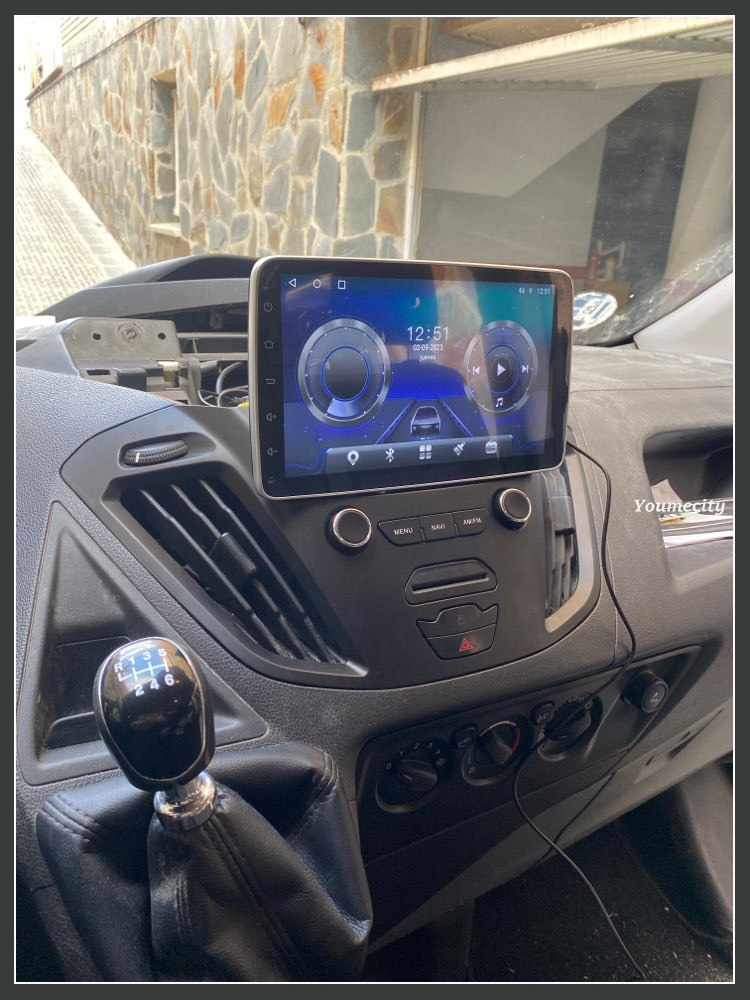 Car Head Unit Android 12.0 Radio Gps Carplay Multimedia For Ford Transit Custom Tourneo 2013 2014 2015 2016 2017 2018 2019