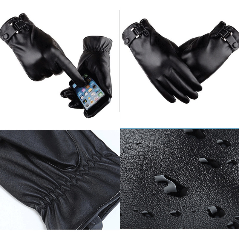 Tactical Rubber Gloves with Touch Screen and Hard Knuckles Military Army Gloves for Paintball Cycling Faux Leather Bicycle Glove