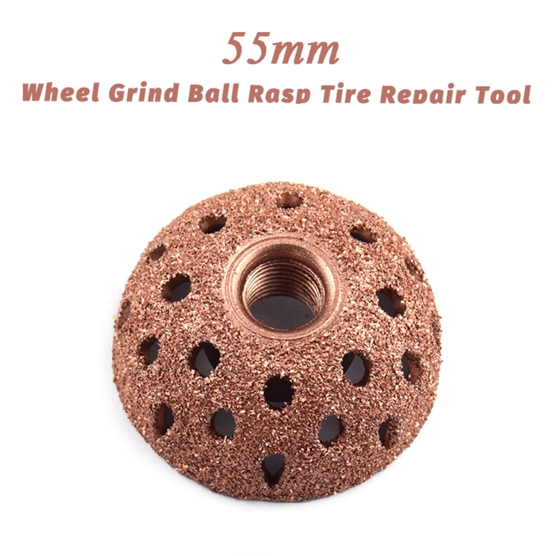 68UF Tire Buffer Wheel Tire Repair Grinding Head Coarse Grit Buffing Wheel 42/55mm