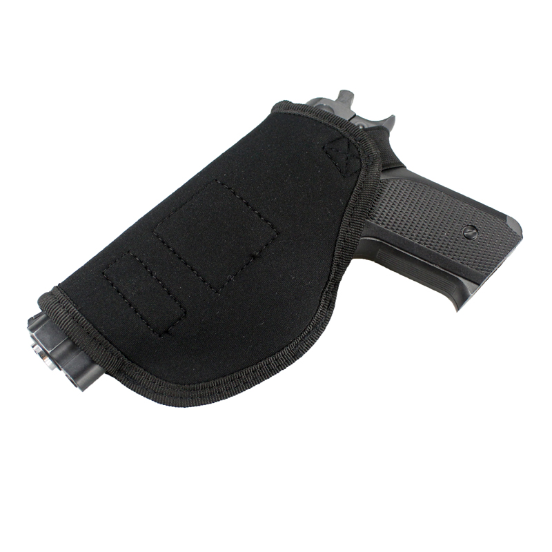 Concealed Carry Tactical Belt Neoprene IWB Holster with Metal Clip Men Women Unisex Holsters for Subcompact and Compact Handguns