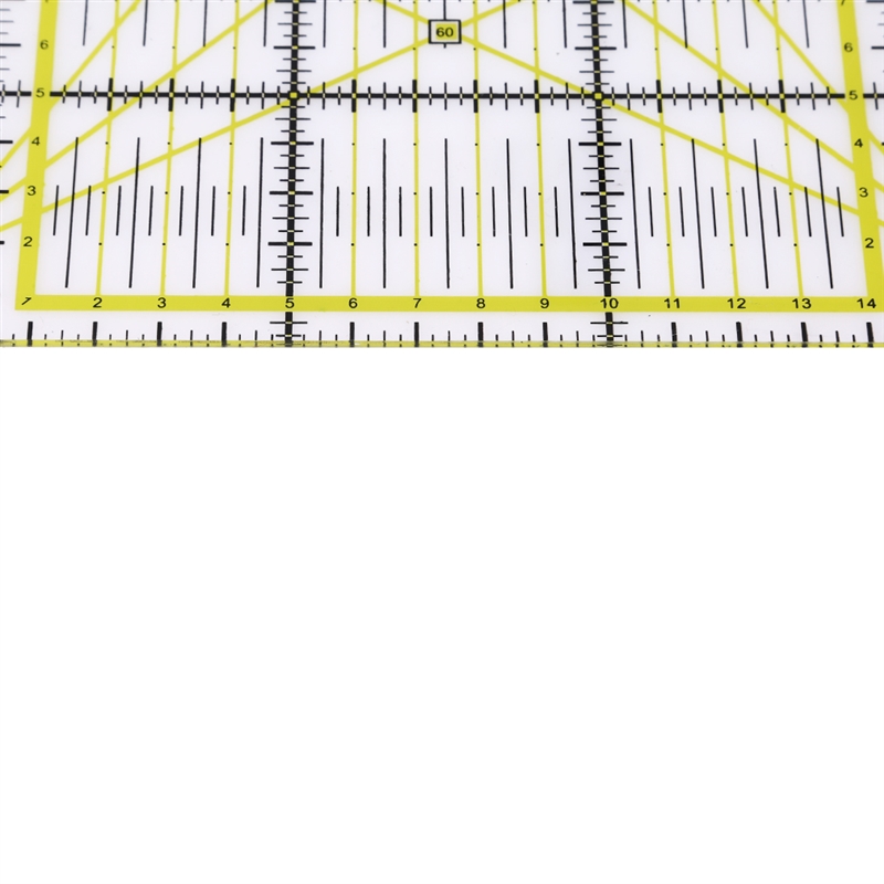 DIY Acrylic Material Patchwork Ruler Sewing Accessories