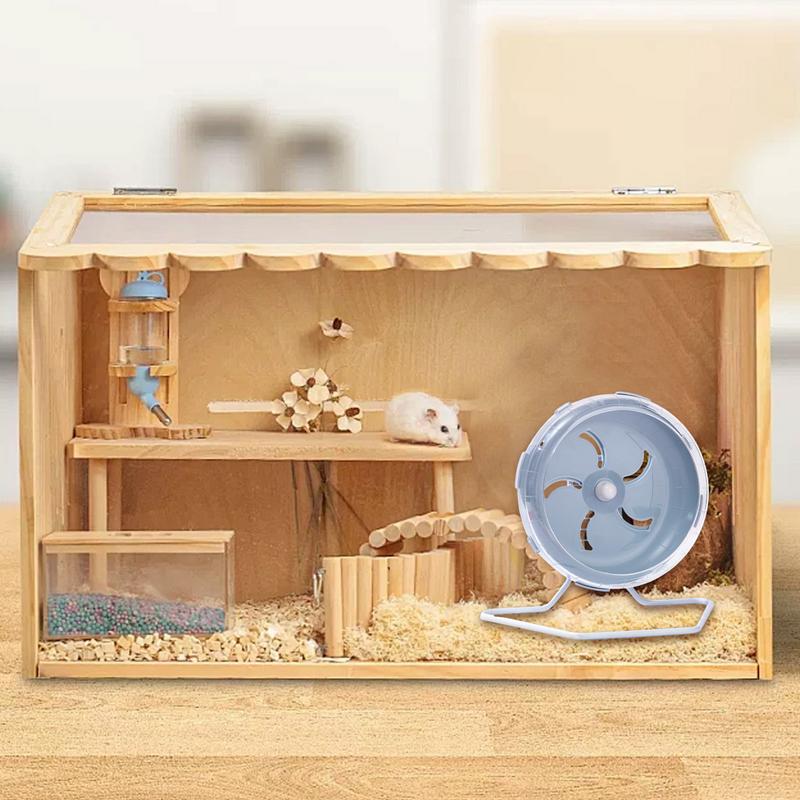 Hamster Wheel Pet Jogging Hamster Sports Running Wheel Hamster Cage Accessories Toys Small Animals Exercise Pet Supplies
