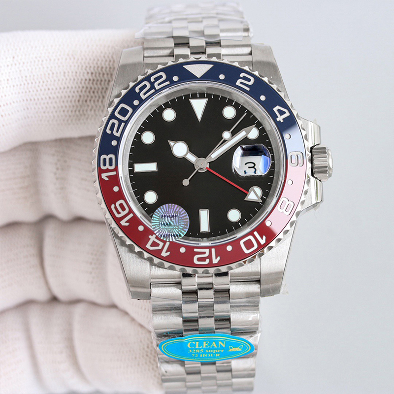 Top Mens Designer Watches Men High Quality CLean Factory V3 Automatic Cal.3285 Movement Ceramic Bezel Luminous Diving 100M Wristwatch Watch aaa