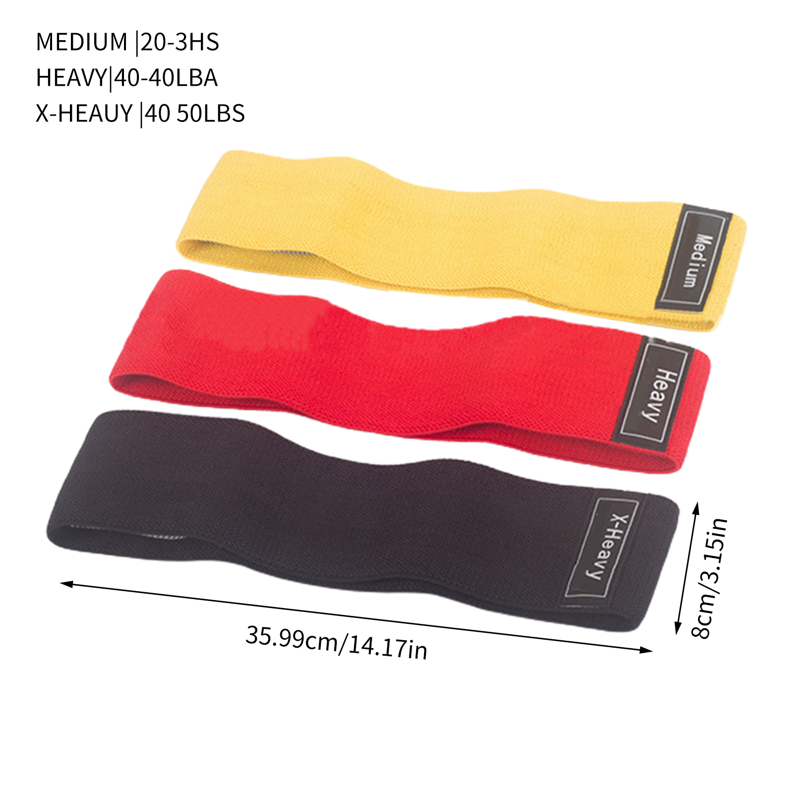 Resistance Bands Workout Bands For Exercise Thick Heavy Resistance Band Set Elastic Bands For Body Stretching Pull Up Bands