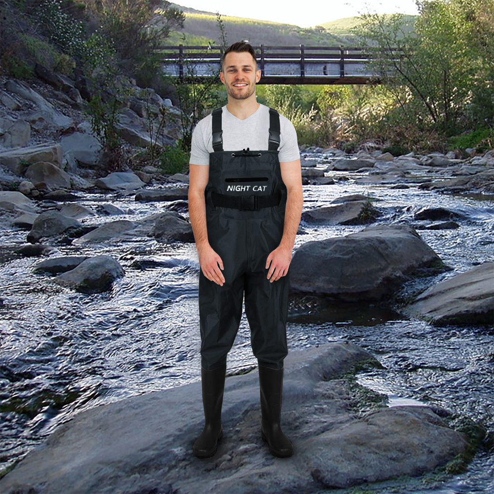 Nightcat Outdoor Fly Fishing Equipment Waders For Men Breathable And Comfortable Waterproof Chest Neoprene Wader