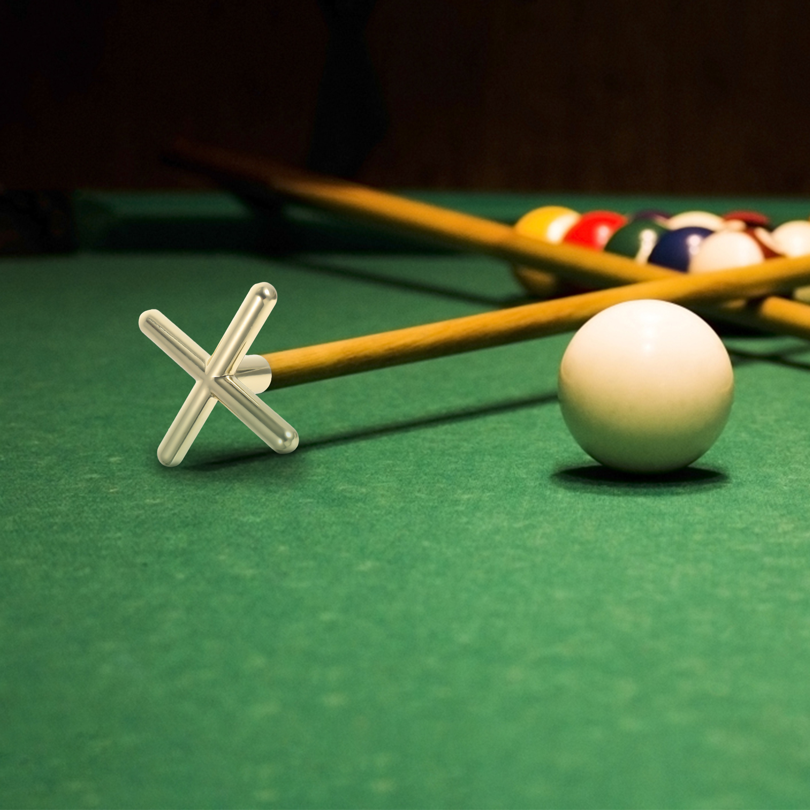 Billiard Rack Pool Cue Rest Stick Bridge Sticks Billiards Rod Heads Metal Pole Sport Accessories Bracket Holder Rests