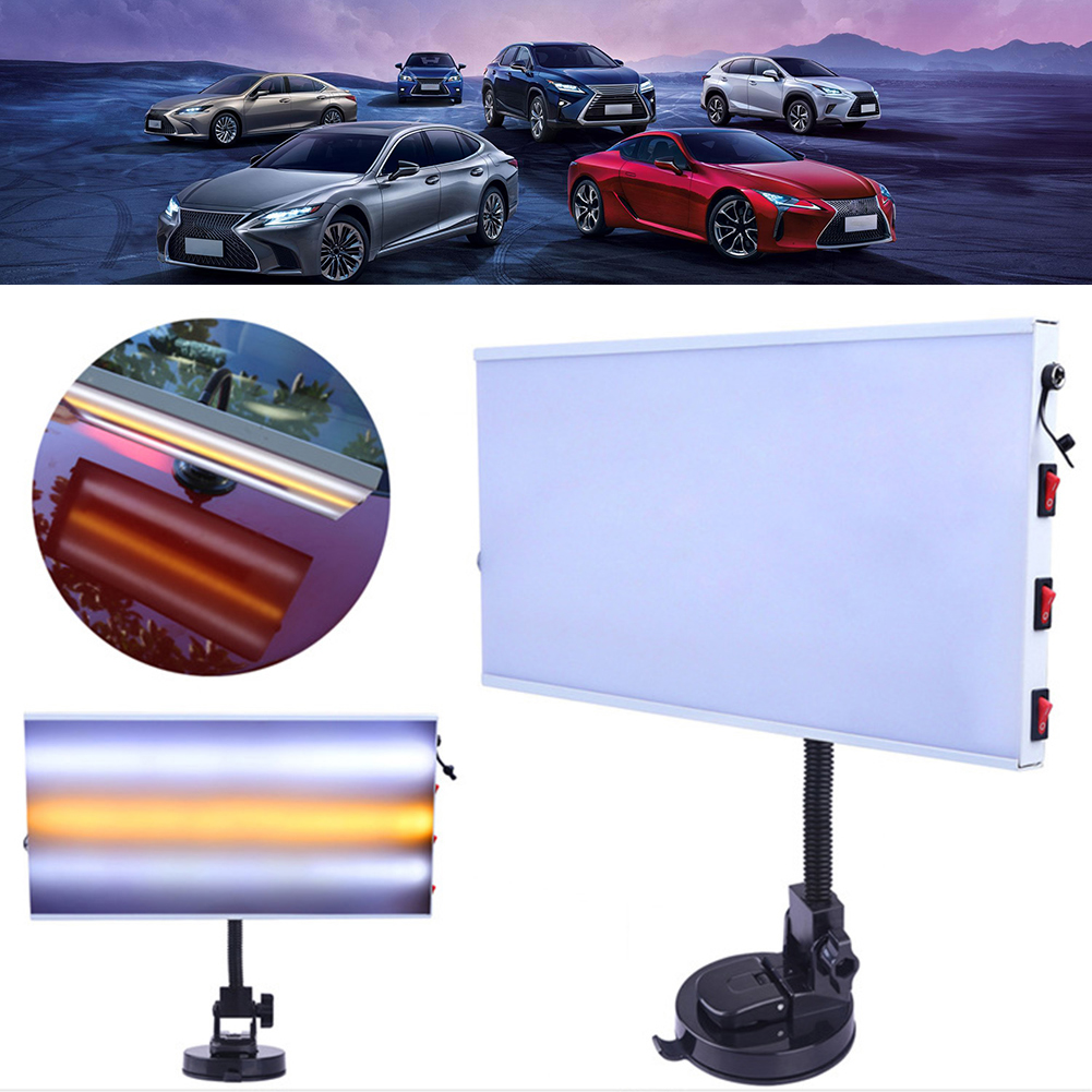 Car Dent Repair Light Tools Super PDR Removal Detector Line Board Reflector Light Line Board for Car Body Dent Remove