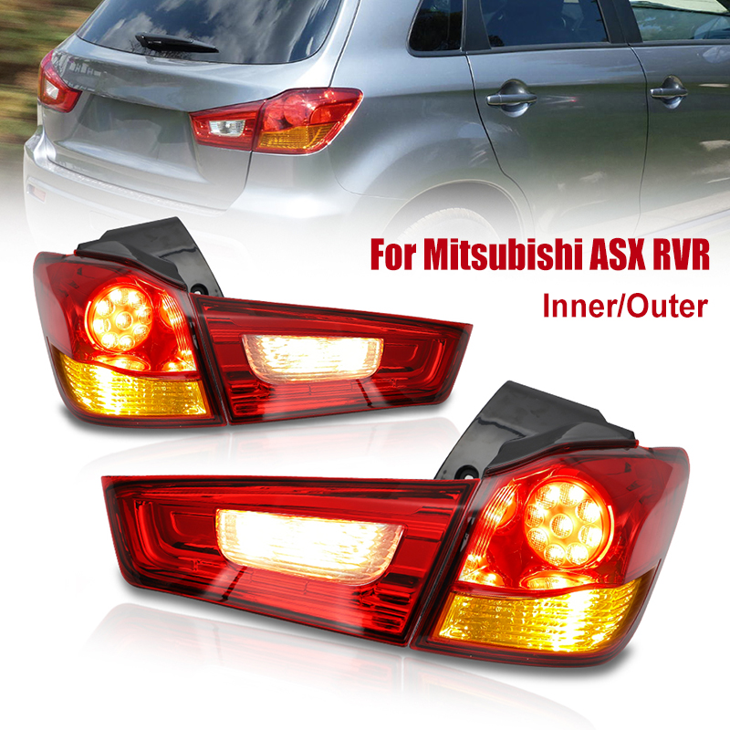 Rear Tail Light For Mitsubishi Outlander Sport ASX RVR 2011-2018 2019 Tail Stop Brake Lamp Turn Signal Fog Light Car Accessories