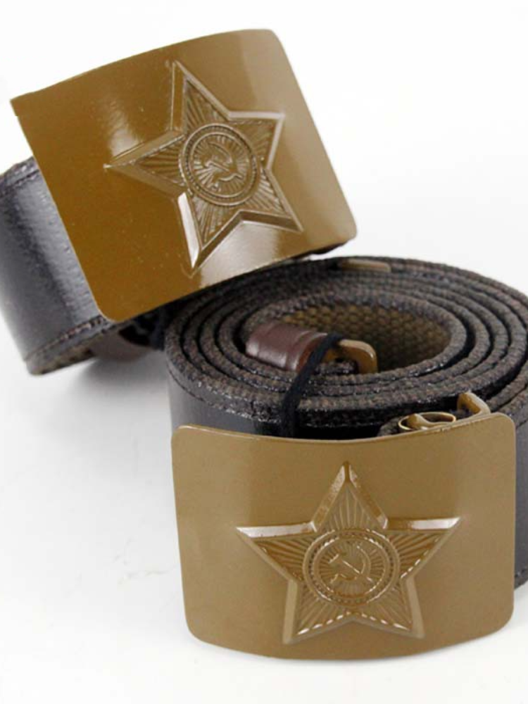 Soviet M69/M81 Soldiers Field Belt Canvas Hanging Plastic Tactical Belt