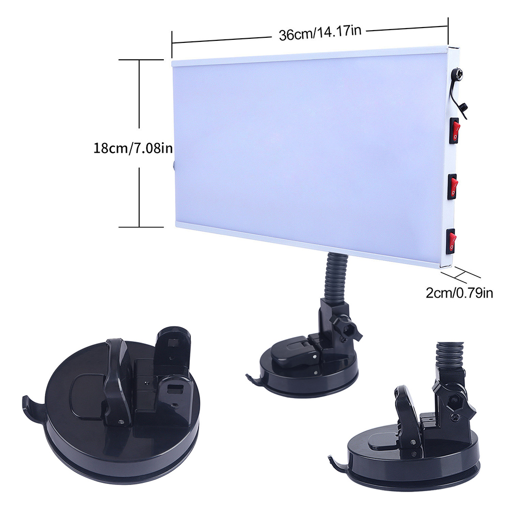 Car Dent Repair Light Tools Super PDR Removal Detector Line Board Reflector Light Line Board for Car Body Dent Remove