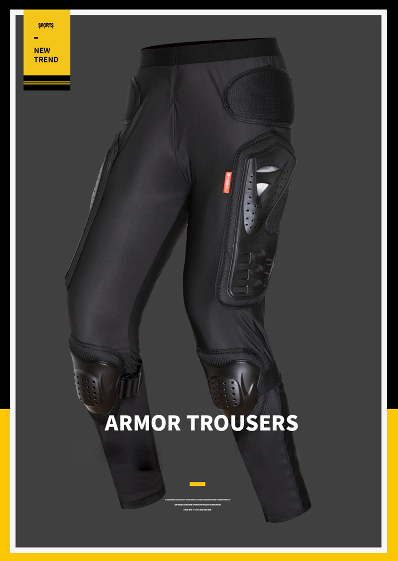 Motorcycle Motorbike Body Protector Armor Pants Motocross Net Cloth Clothing Clothes Jacket Dirt Bike ATV Leg Waist Protection