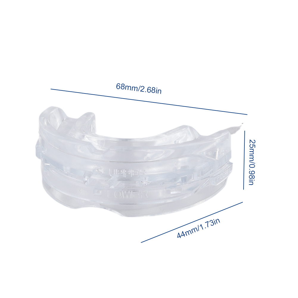 Reusable Anti Snore Mouth Guard with Storage Box Teeth Grinding Splint Anti Snoring Devices Improve Sleep Quality