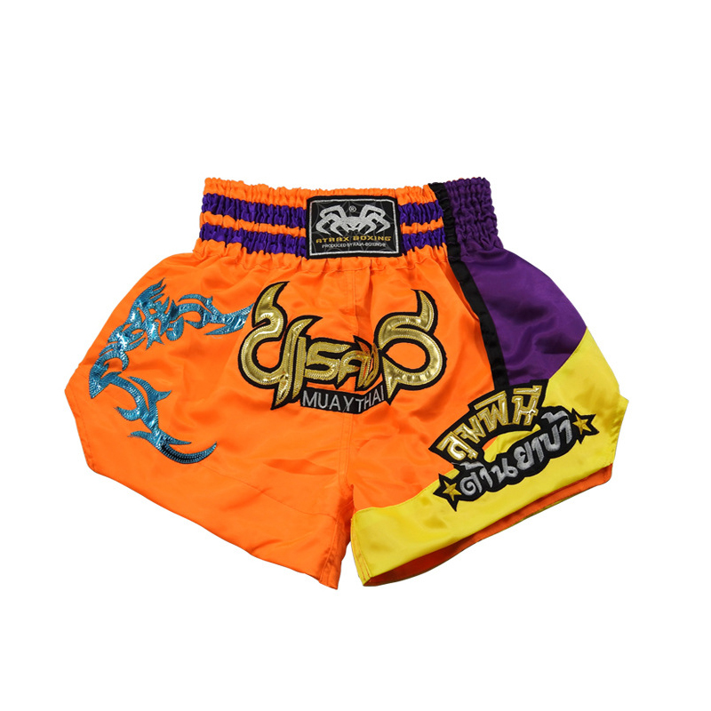 Raja Muay Thai Shorts Cool Printing Children Adult Fight Boxing for Men and Women Loose Fight Boxing Shorts Mma Pants Wholesale