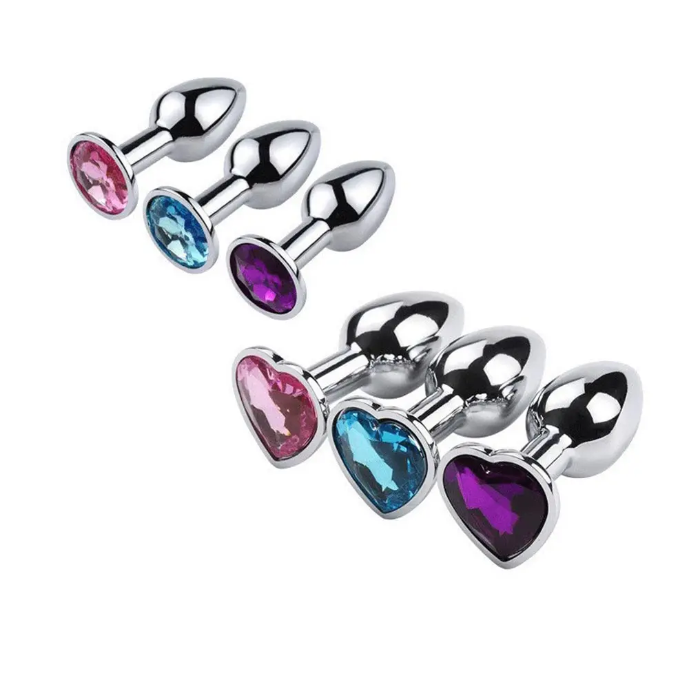 Jewel Anal Plug Man Without Hands Women's Panties Jewelry Smooth Woman Annal Plug Women Butt Plug Vibrator Fantasy Tous