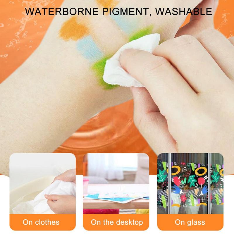 Pet Hair Dye 12 Colors Dog Nail Polish Pen Washable Pet Safe Pet Fur Paint For Different Grooming Pets Temporary Hair Colors
