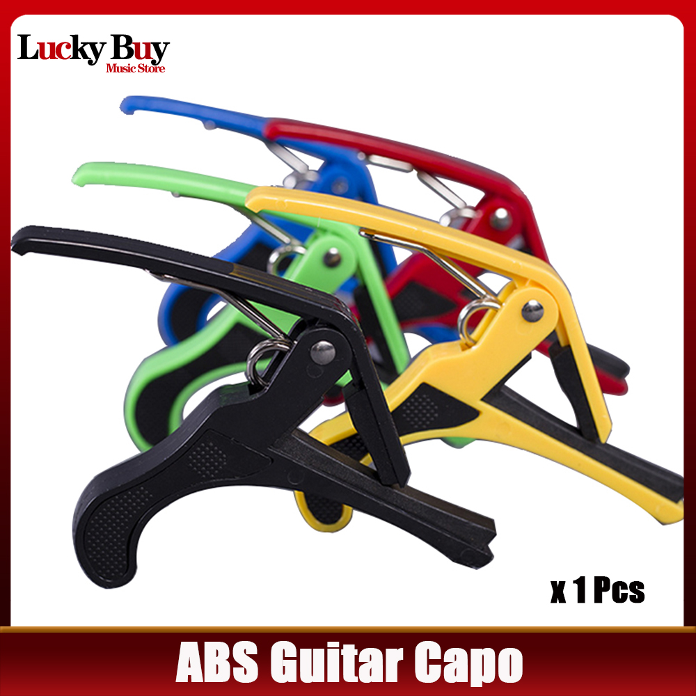 1pcs Guitar Capo Guitar Capodaster Clamp Key Tone Adjusting for Electric Acoustic Guitar Ukulele Accessories
