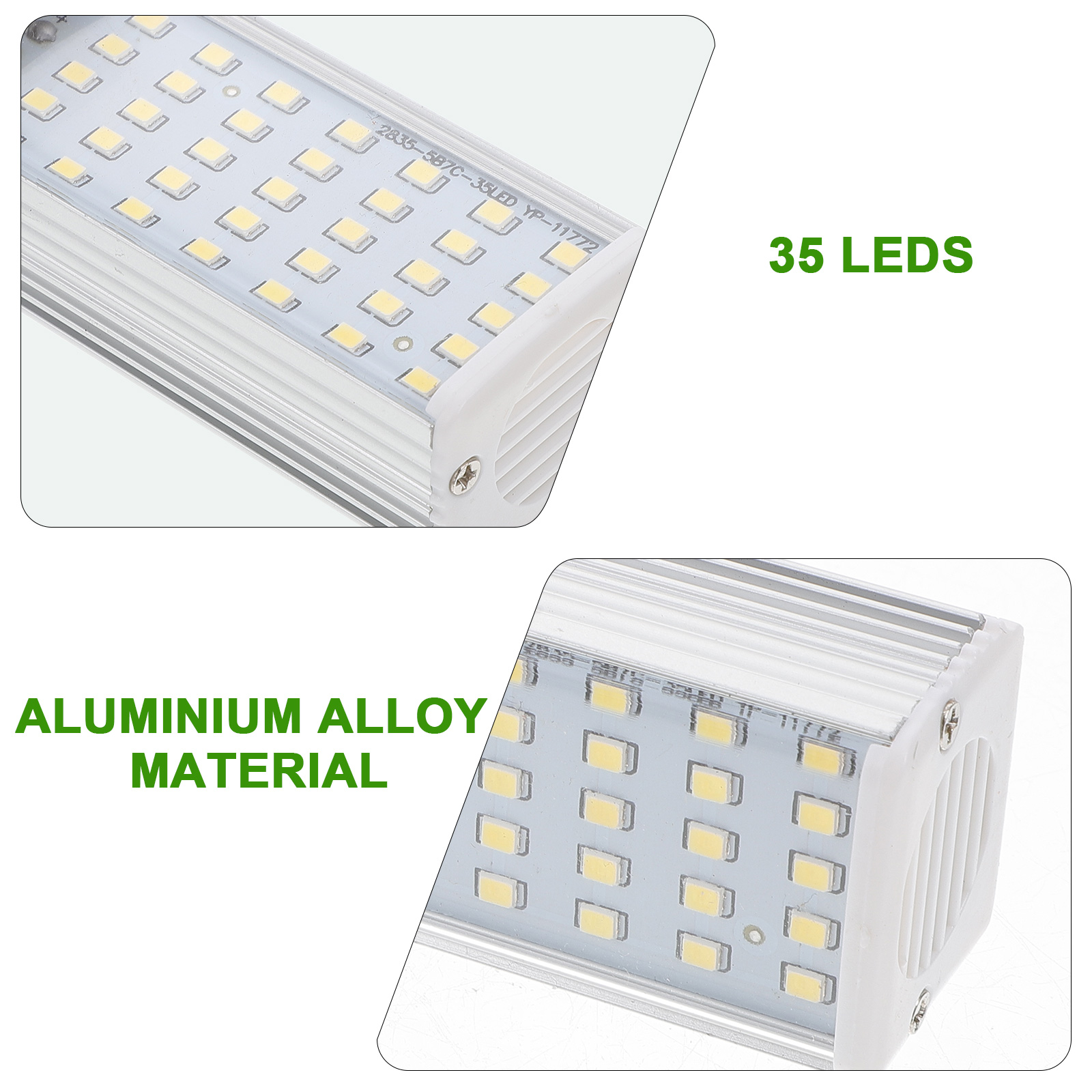 9 W Light for Fish Tank LED Lamp All Aluminum Growing Lights Plants Aquarium Lamps