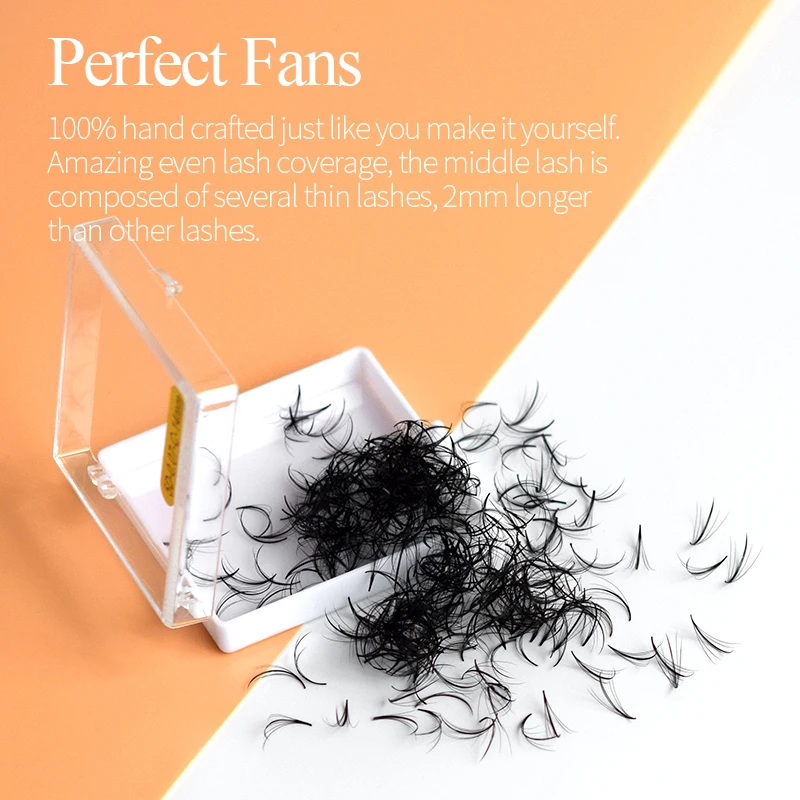 Wispy Fans 480-520Fans Eyelashes Extensions Supplies High Quality Women Makeup Products Natural Look