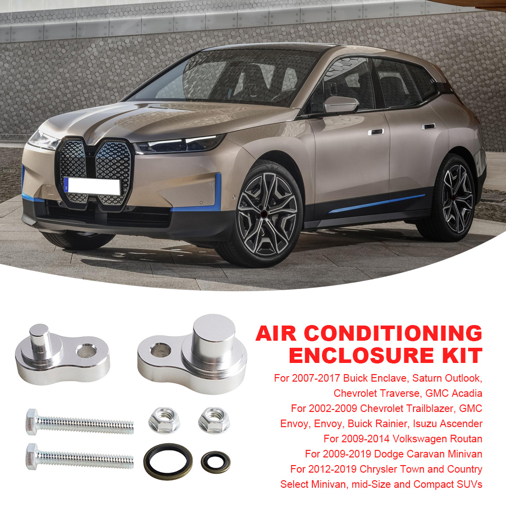 Car Rear A/C Rear Air Conditioning Block Off Fittings Kit for Chevrolet Traverse 2007-2017 Air Conditioning Block Accessories