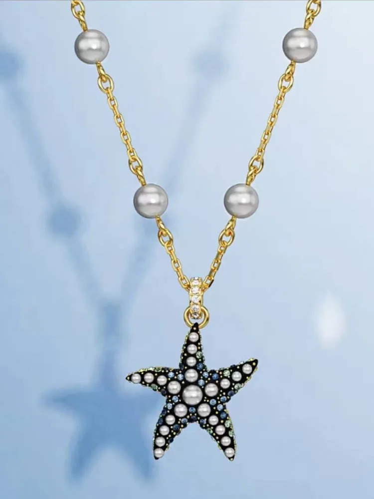 Original Idyllia Fine jewelry set Fashion Ocean Pearl High Quality Necklace Earring Bracelet Ring Womens Party Accessories 240627