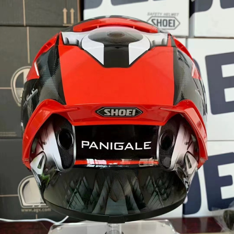 Full Face Motorcycle Helmet X-Spirit III Panigale V4 Red Helmet X-Fourteen White Ant Sports Racing Helmet Motorcycle Helm
