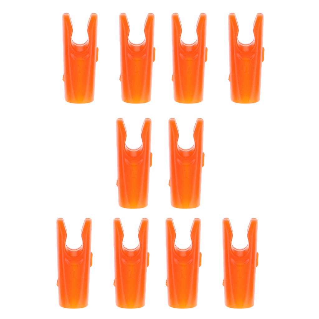 Pack of 10 Pcs Archery Nocks / Pin Nock Arrow Shaft TAILS Outdoor Hunting