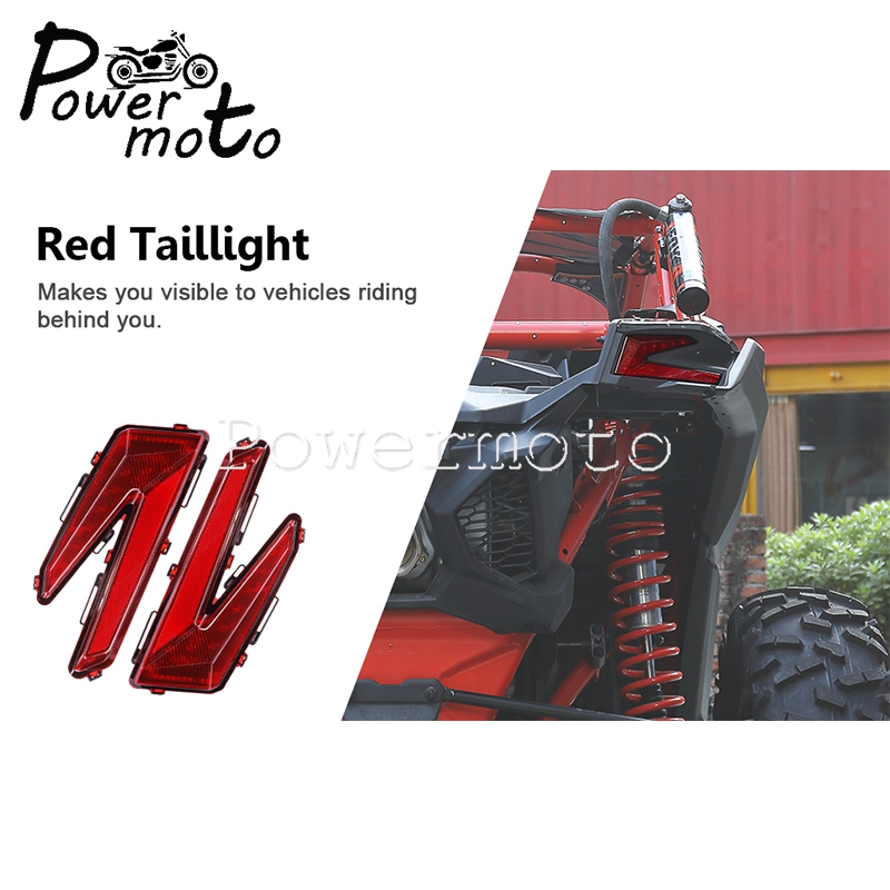 For Can Am Maverick X3 XDS XRS Max Turbo R DPS 2017-2021 710004744 Left & Right Rear Led Taillight Brake Tail Lamp Accessories