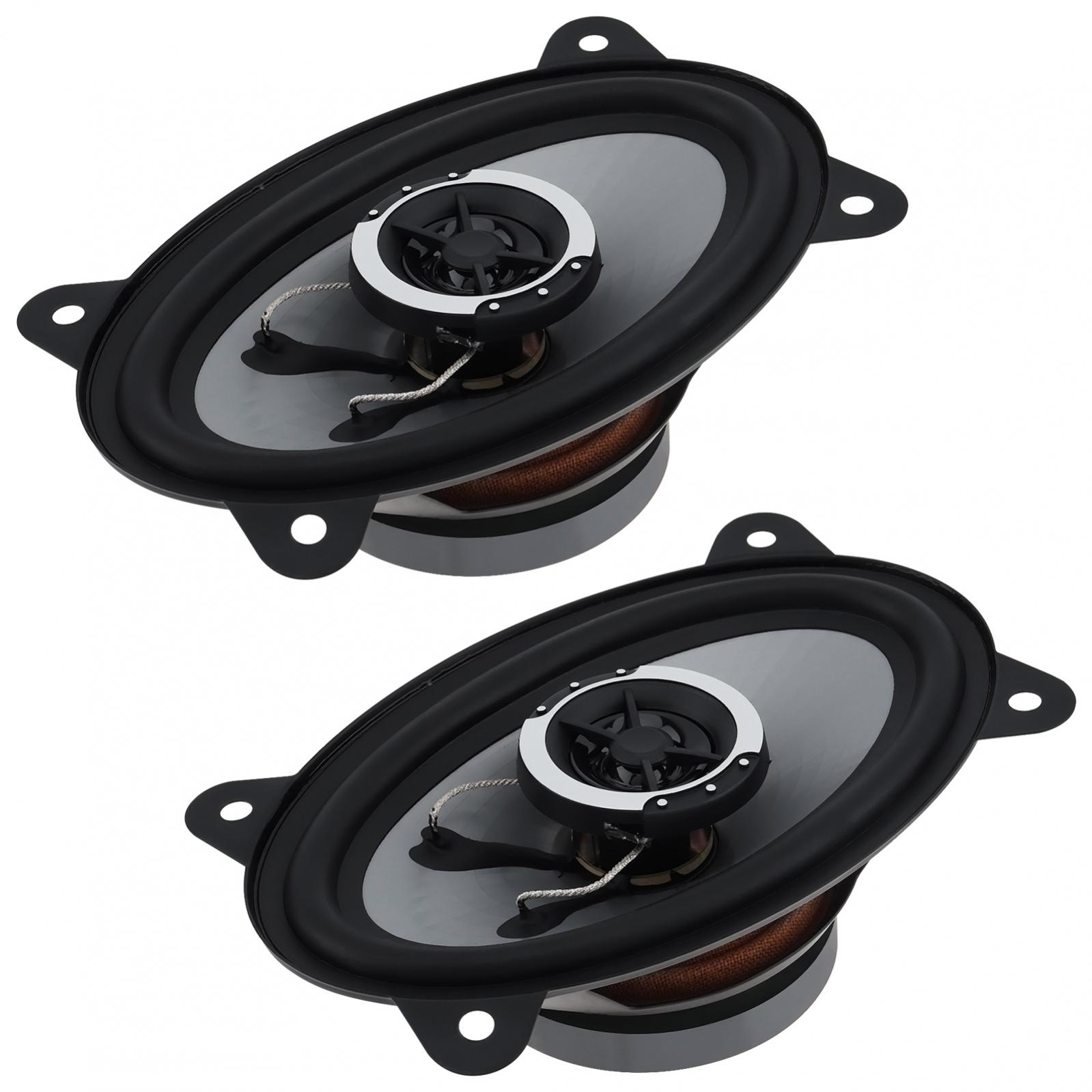 2pcs 4 x 6 Inch 150W Audio Full Range Frequency Car Coaxial Speaker 2 Way Auto Music Stereo Hifi Speakers