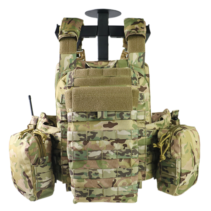 1000D Chaleco Tactico Molle Tactical Vest Training Military Molle Quick Release Plate Carrier with Magazine Pouch 6094 Vest