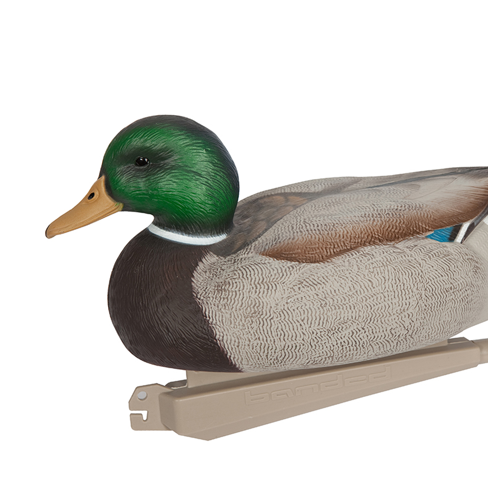 Fishing Hunting Decoy Plastic Duck Decoy Drake with Weighted Floating Keel