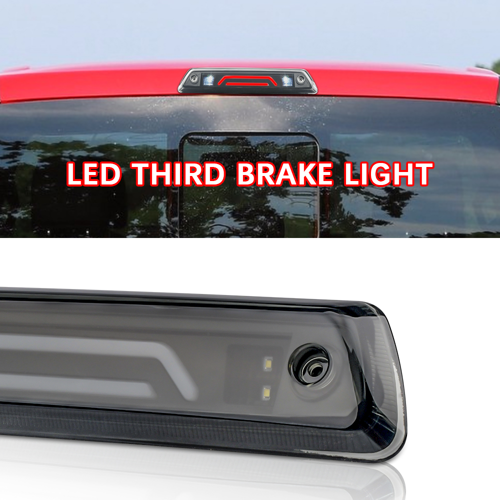 LED Third 3rd 600L Brake Light For 2009-2014 Ford F150 Brake Light Rear Reverse Additional Rear High Mount Stop Lamp For Cars