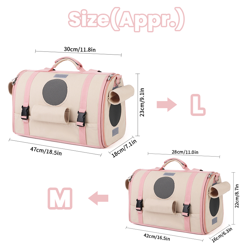 Cat Handbag Shoulder Strap Backpack Outdoor Pet Breathable Go Out Shoulder Bag Small And Medium-sized Dog And Cat Carry Supplies