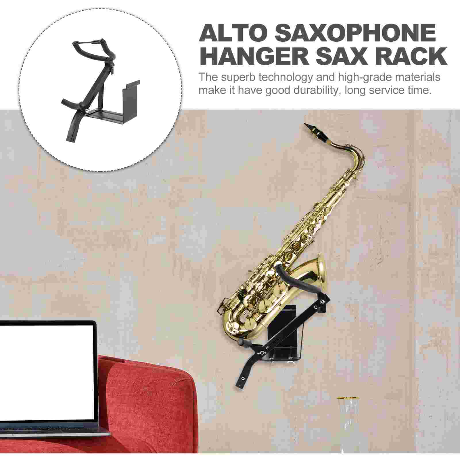 Saxophone Stand Wall Holder Alto Tenor Sax Mount Accessories Trumpet Trombone Saxaphone Storage Bracket Supplies Hanger Home